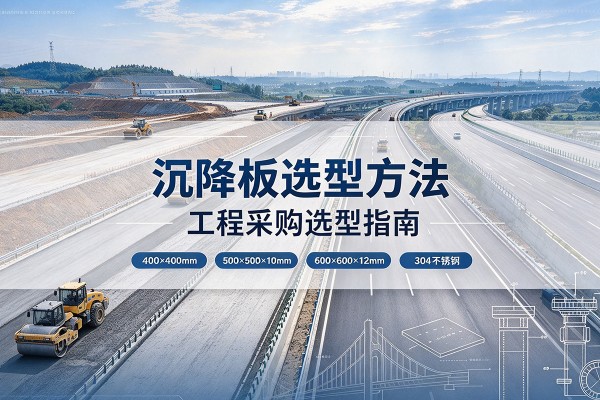 阜新沉降板选择方法