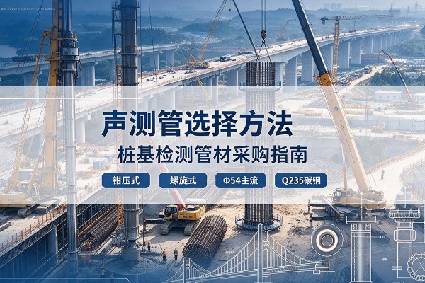 阜新声测管选型标准