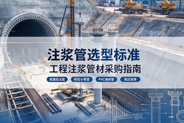 阜新注浆管选型标准