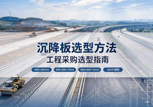 阜新沉降板选择方法