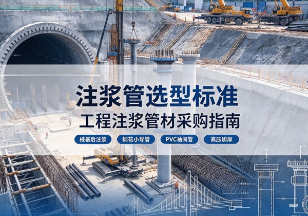 阜新注浆管选型标准